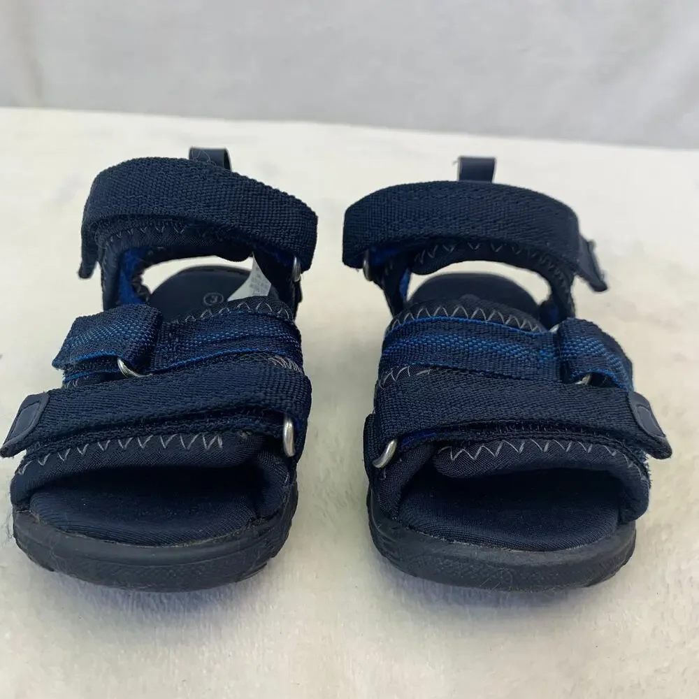 Koala Kids Toddler Boys Sz 3 Adjustable Hook Loop Straps Sandals Water Shoes